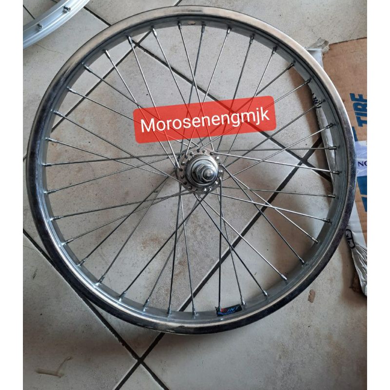 Paket Velg 18 Besi / Paket Rims sepeda 18 Besi / Paket Peleng 18 Besi