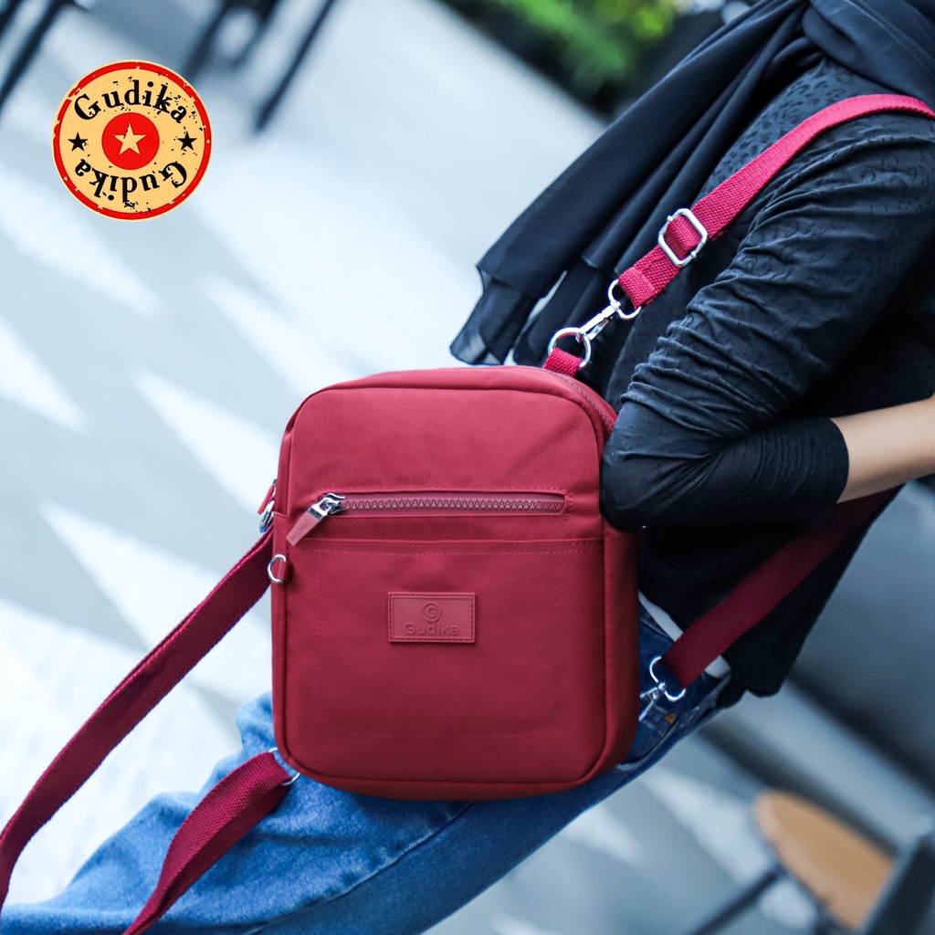 BIG PROMO GUDIKA 5162 | Tas Selempang | Backpack Waterproof Wanita Tas Ransel Anti Air Import Original | Ransel Cewek | Ransel Perempuan | Tas Wanita