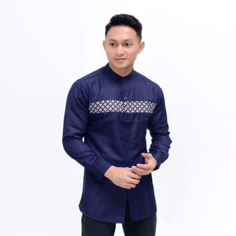 Baju Koko Kurta Pria Lengan Panjang Bahan Toyobo Terbaru Dan Terlaris