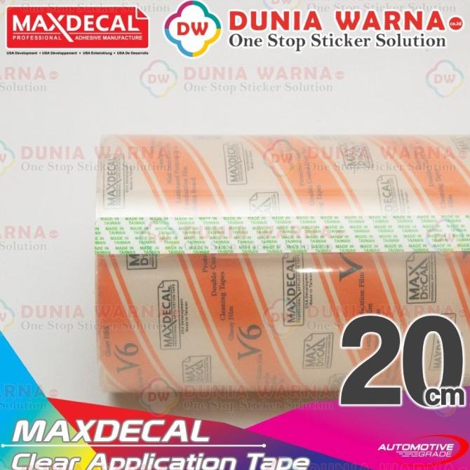 

HOTLIST MAX DCAL MAXDECAL Masking Transfer Tape 20 cm Laminasi Cutting Sticker