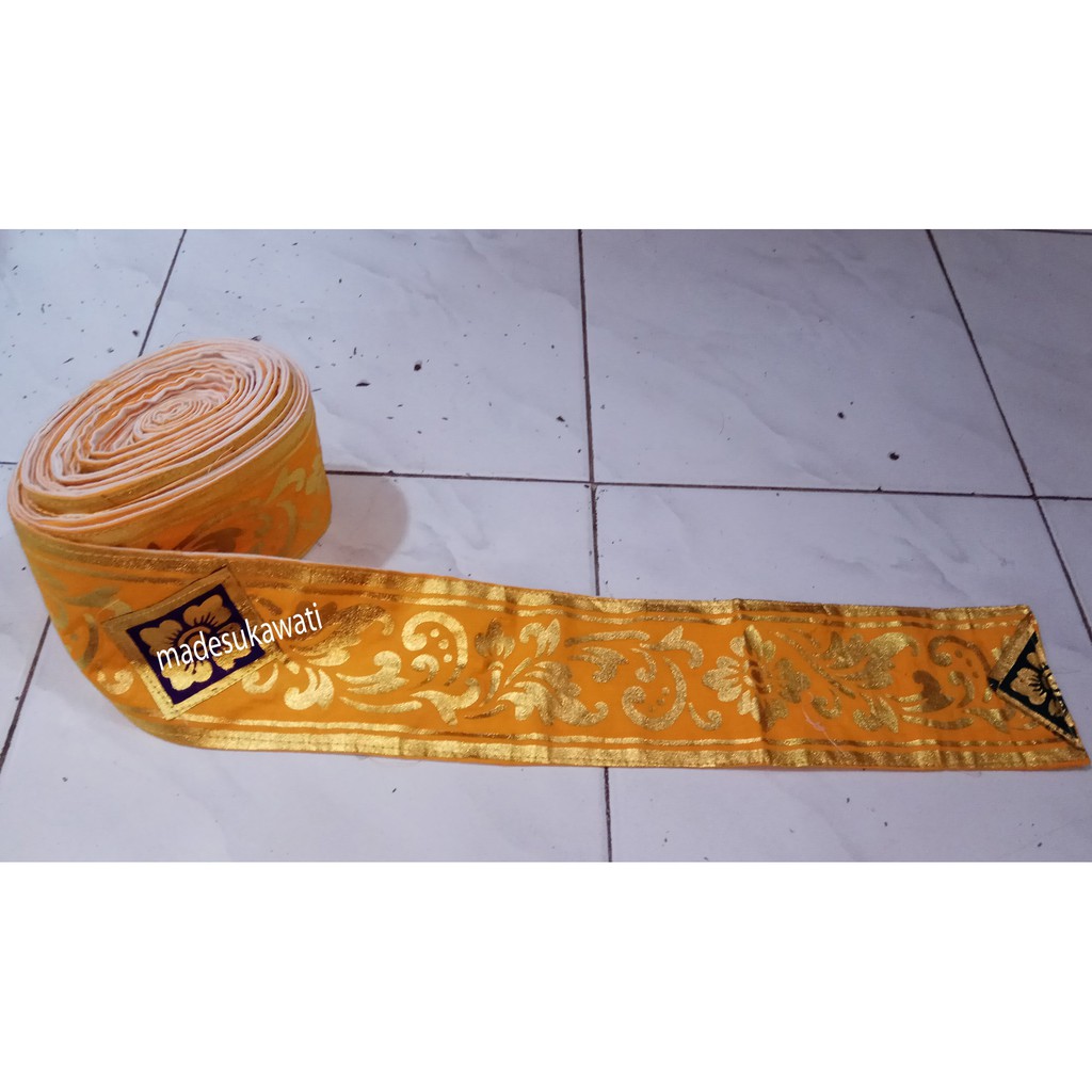 Sabuk lilit kain metris stagen aksesoris pakaian tari bali