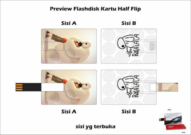 Tambahan Biaya Untuk Setiap Flashdisk Dengan Desain Berbeda