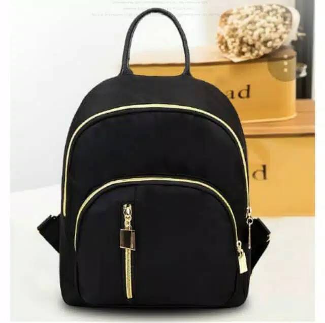 Tas Ransel Wanita - Backpack Mini Korea Terbaru Kekinian Import Multifungsi Wanita Cewek Perempuan