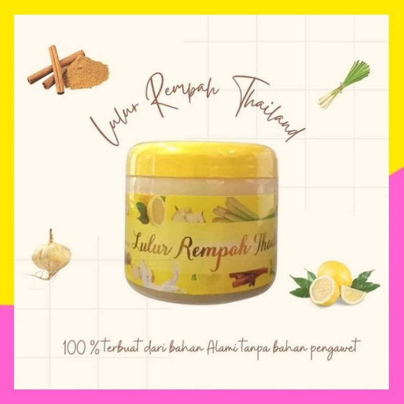 lulur rempah Thailand asli owner Paramitha