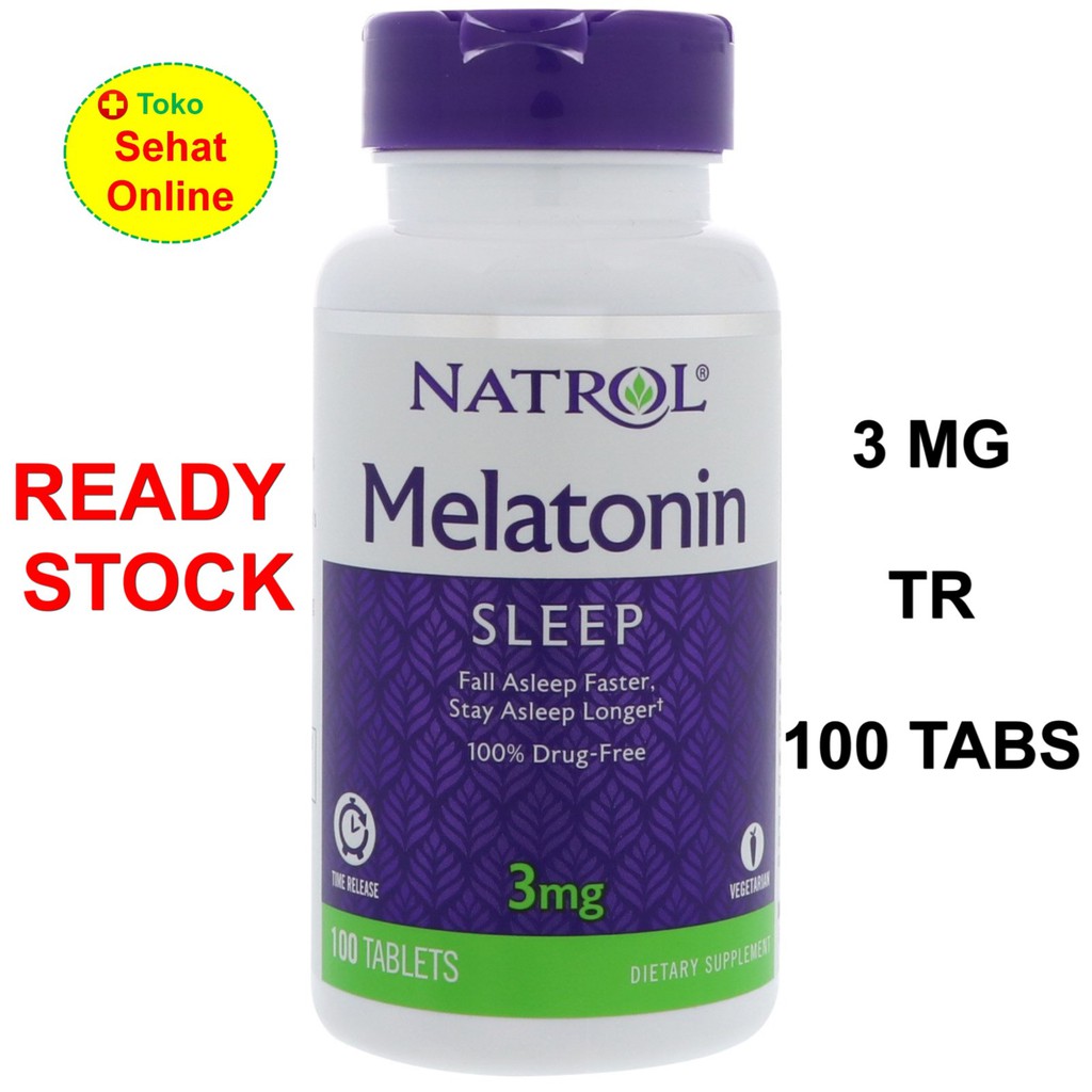 NATROL MELATONIN TR 3 MG - 100 TABLET