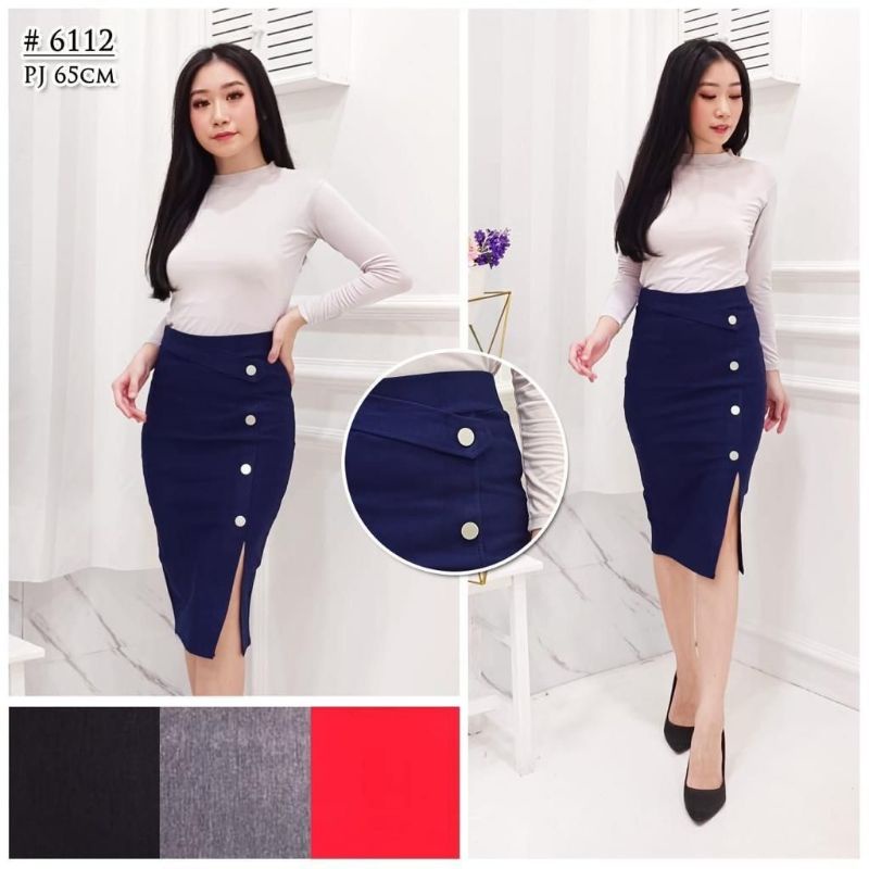 JCMP - 6112 Rok Span* / Rok Span Wanita Korean Terbaru