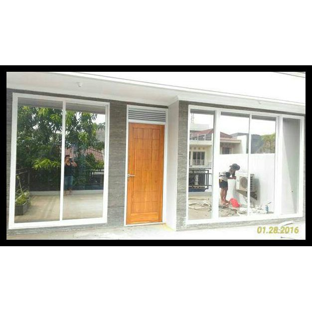 Stiker / Stiker Kaca / Kaca Film Cermin / one way / penolak panas - One Way