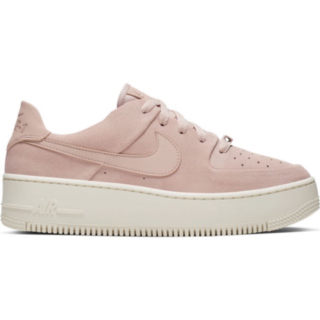 nike wmns air force 1 sage low white