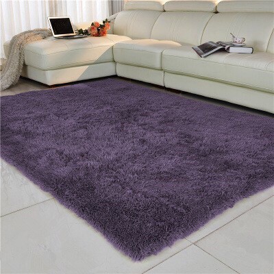 Karpet bulu korea shaggy rafsur 100x150cm karpet lembut