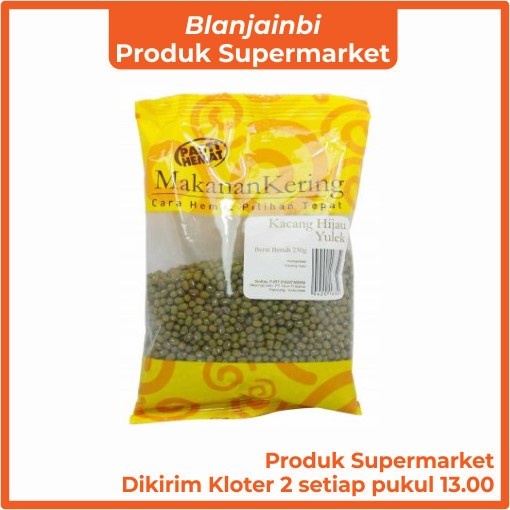 

Pasti Hemat Kacang Hijau Yulek