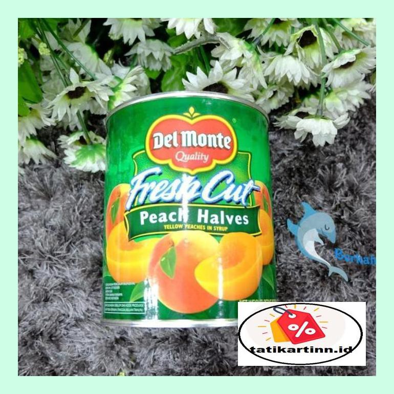 

T4Tksot Del Monte Peach Halves 825Gr Yellow Peach In Syrup / Peach Kaleng Sotytat