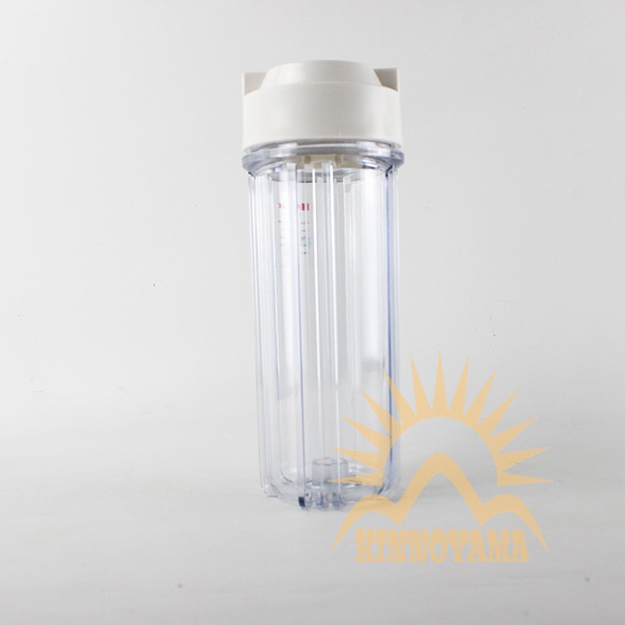 Housing Filter Air Nanotec 10&quot; Clear Drat 1/4&quot;