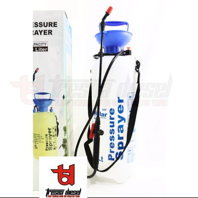 MOLLAR PRESSURE SPRAYER MANUAL 10 LITER ALAT PENYEMPROT TANAMAN HAMA - high quality