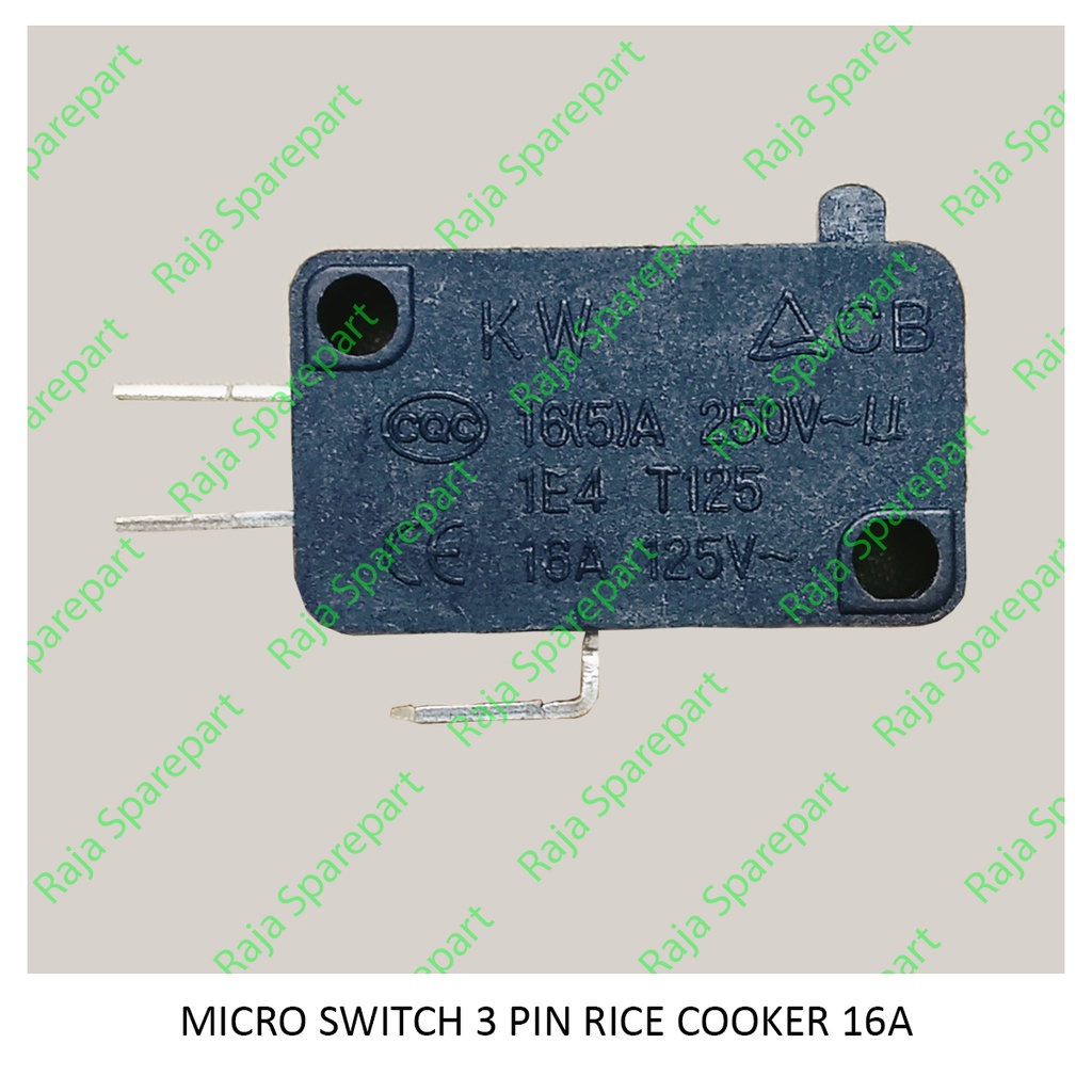 MICRO SWITCH 3 PIN RICE COOKER 16A