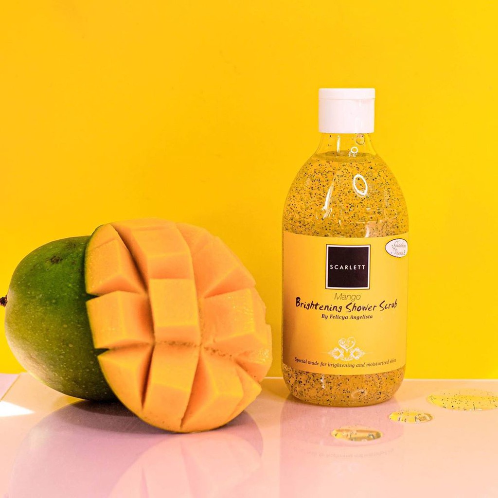 Scarlett Brightening Shower Scrub Mango 300ml