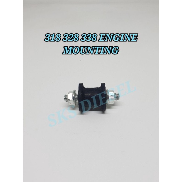 318 328 338 ENGINE MOUNTING KARET BANGKU KAKI MESIN POTONG RUMPUT 2 TAK