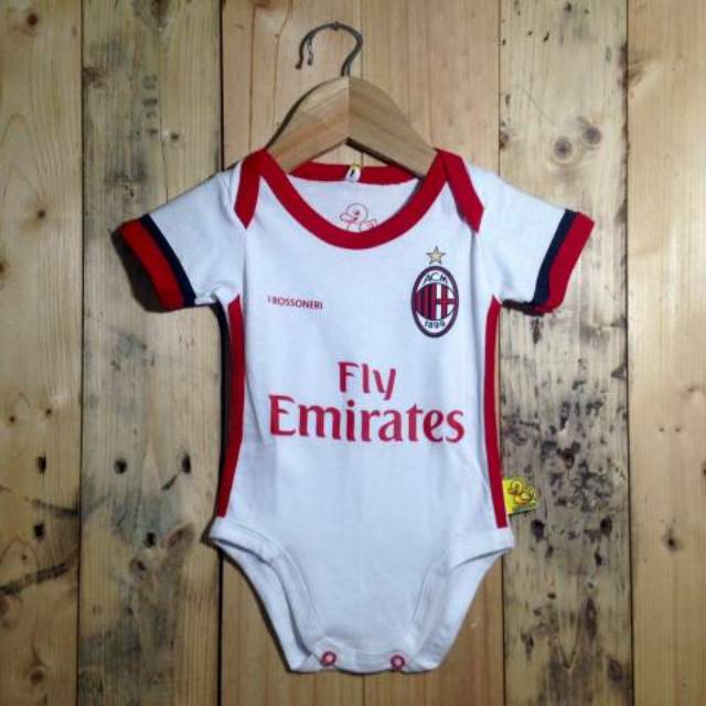 Jersey Bayi Jumper Ac Milan Away