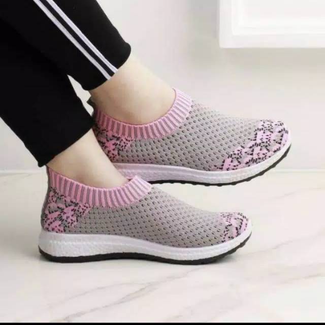 Asel_shoes sepatu slip on wanita