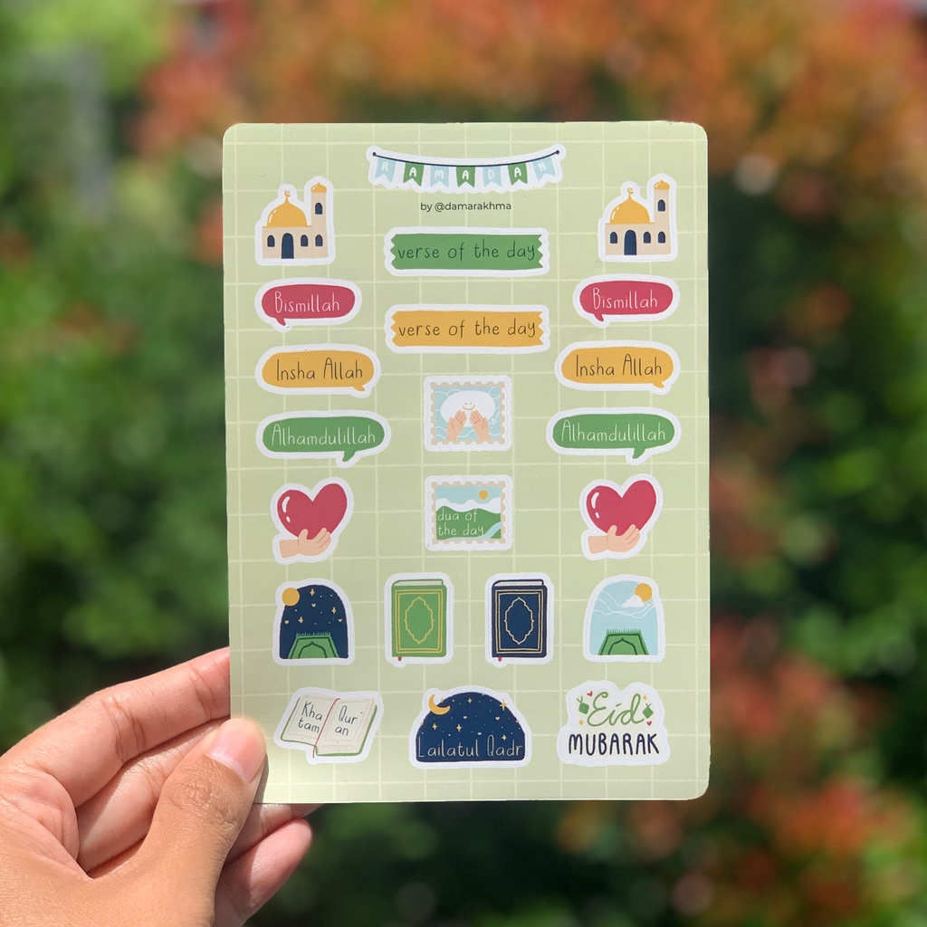 

Ramadan Journal Sticker - Stiker Planner Tema Ramadhan | damarakhma