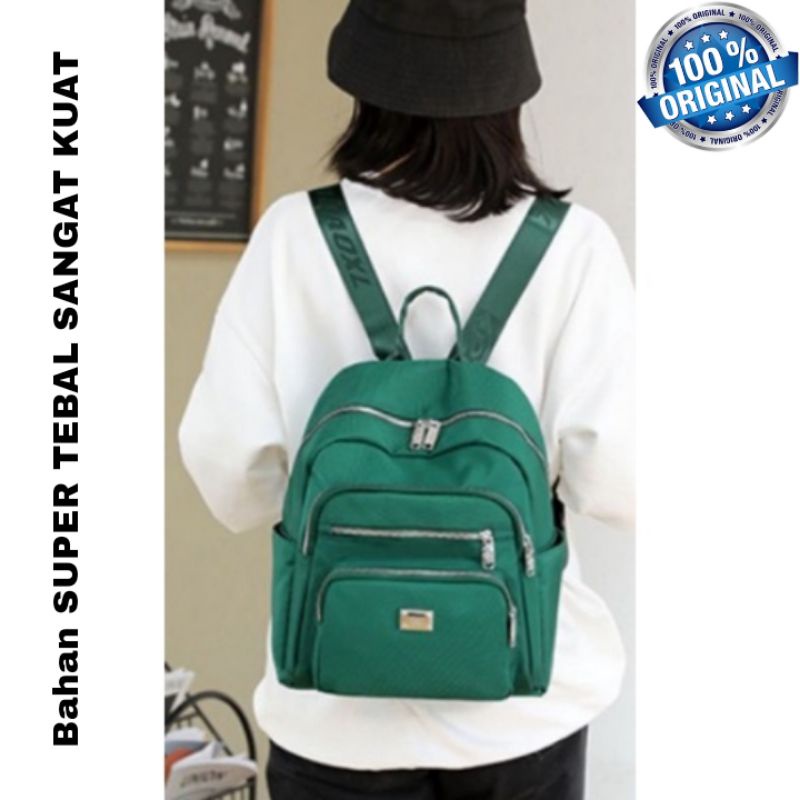 ORIGINAL Tas Ransel Chibao Wanita IMPORT KOREA Super Tebal Anti Air Elegan Design Terbaru