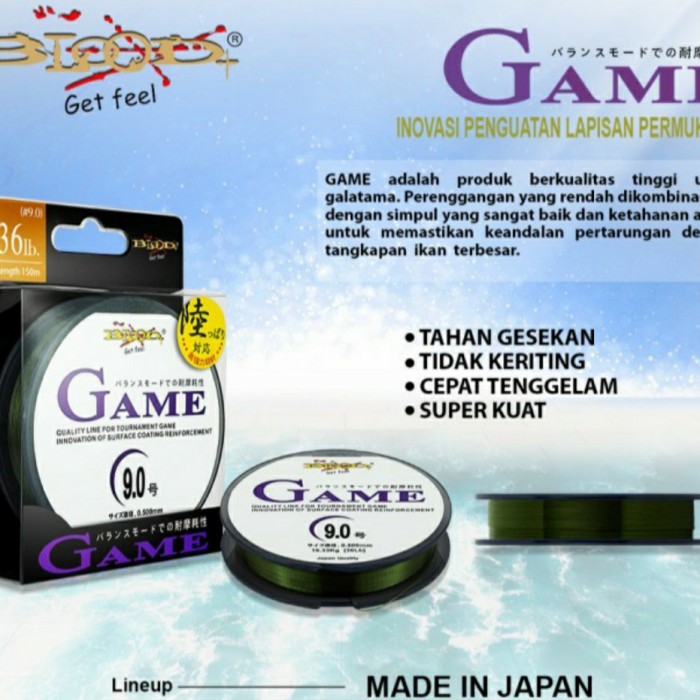 SENAR PANCING BLOOD GAME SUPER KUAT..JAPAN QUALITY