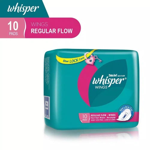 WHISPER REGULAR FLOW WINGS 10