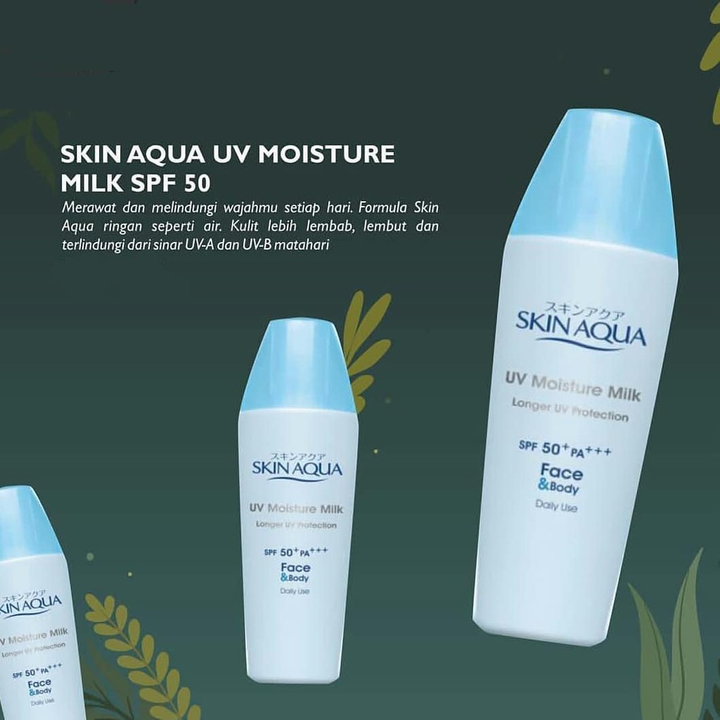 Skin Aqua UV/BB Cream (Moisture Gel/Mild Milk/Moisture Milk/Whitening Milk/Perfect Moisture)(40gr)