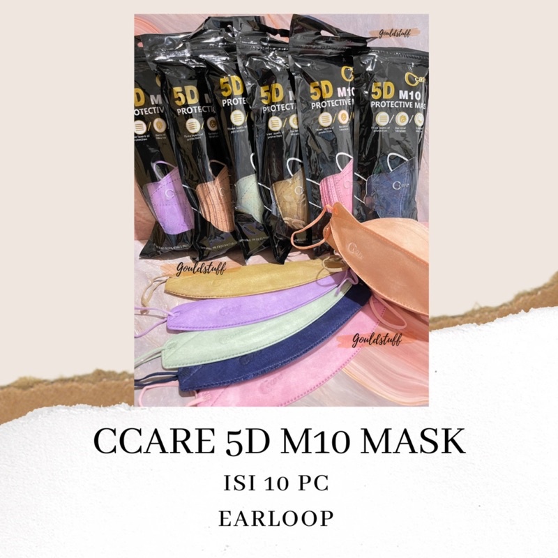 MASKER CCARE 5D M10 PROTECTIVE DAILY MASK / MASKER KF94 CCARE / CCARE KF94 / MASKER EVO CCARE/ MASKE