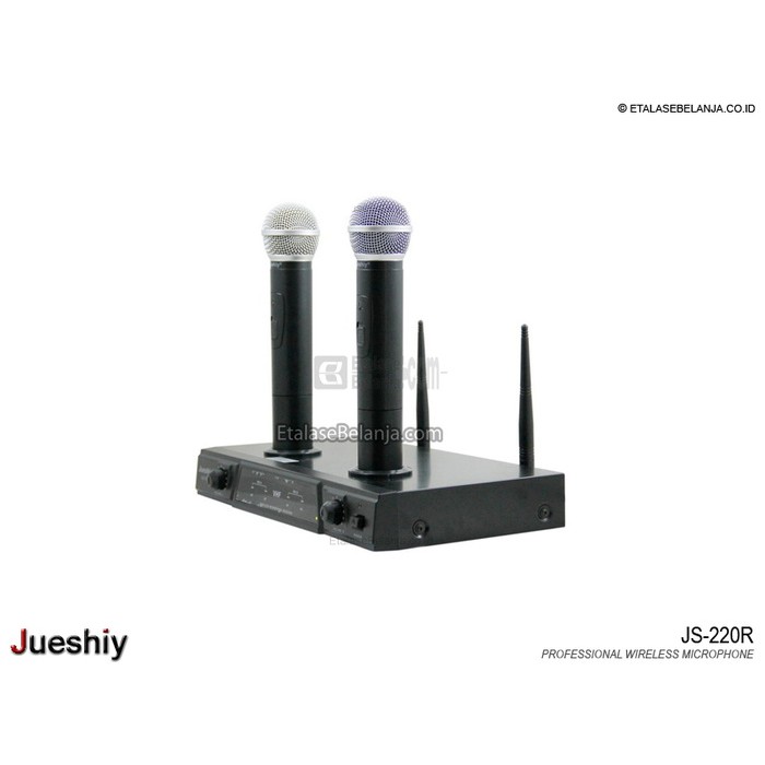 JUESHIY JS-220R - PROFESSIONAL WIRELESS MICROPHONE SYSTEM