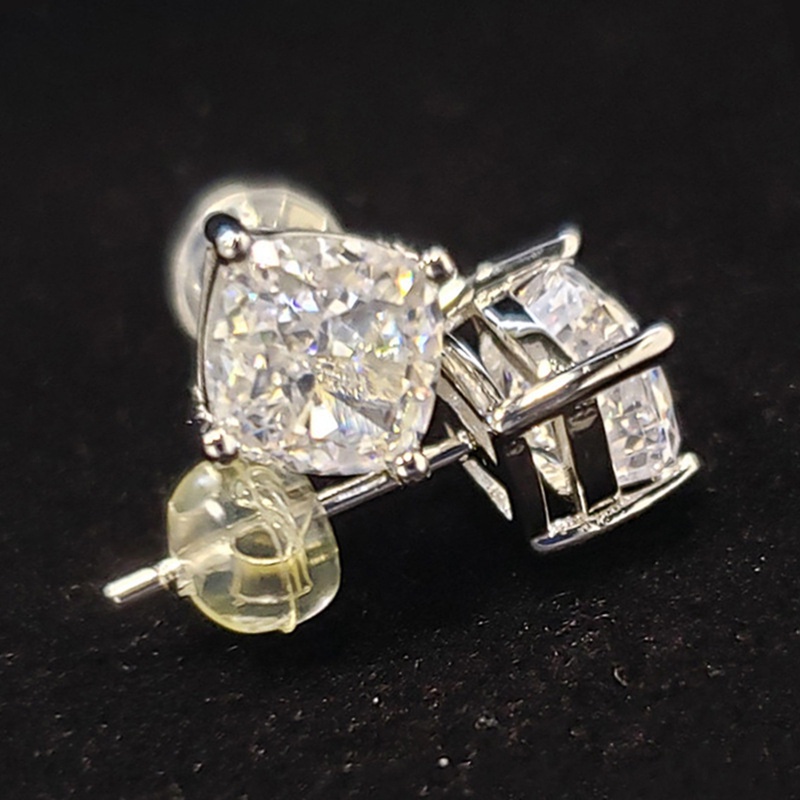 Anting Stud Kristal Cubic Zirconia Serbaguna Untuk Wanita