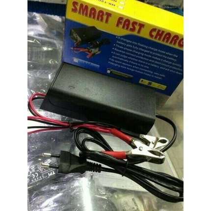 charger aki mobil /motor 12v 10a, smart fast charger aki