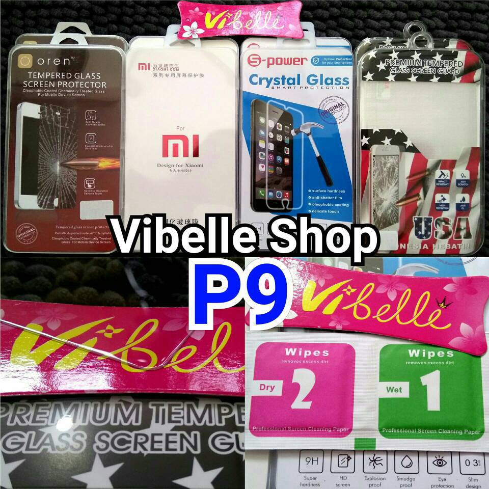 Tempered Glass untuk Huawei P9 Screen Guard Anti Gores HUAWEI P 9