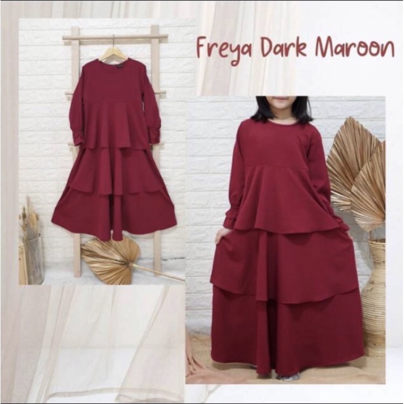 Gamis Freya Olt Style (Preloved)