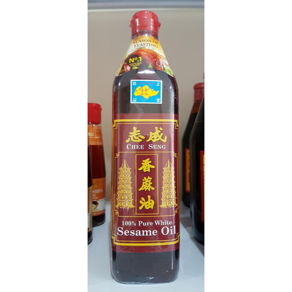 Minyak Wijen Pagoda Chee Seng Pure White Sesame Oil 750 ml Singapore BERKUALITAS