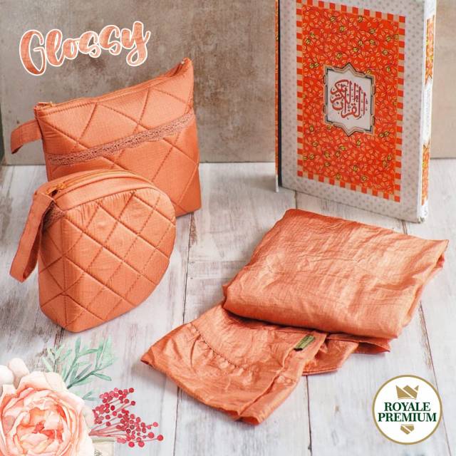 Mukena Couple Ibu Anak Royale Premium Glossy