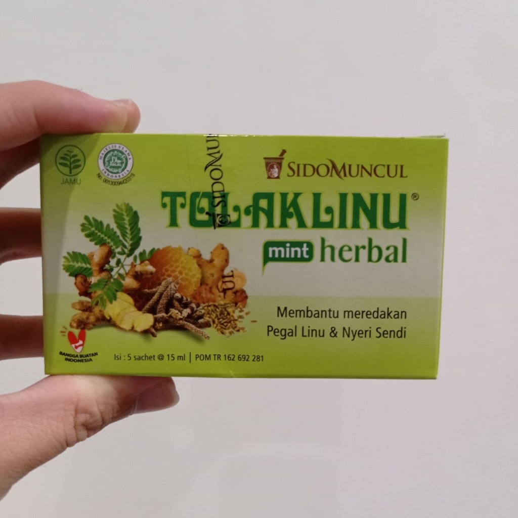 Tolak Linu Dus Isi 5 Sachet