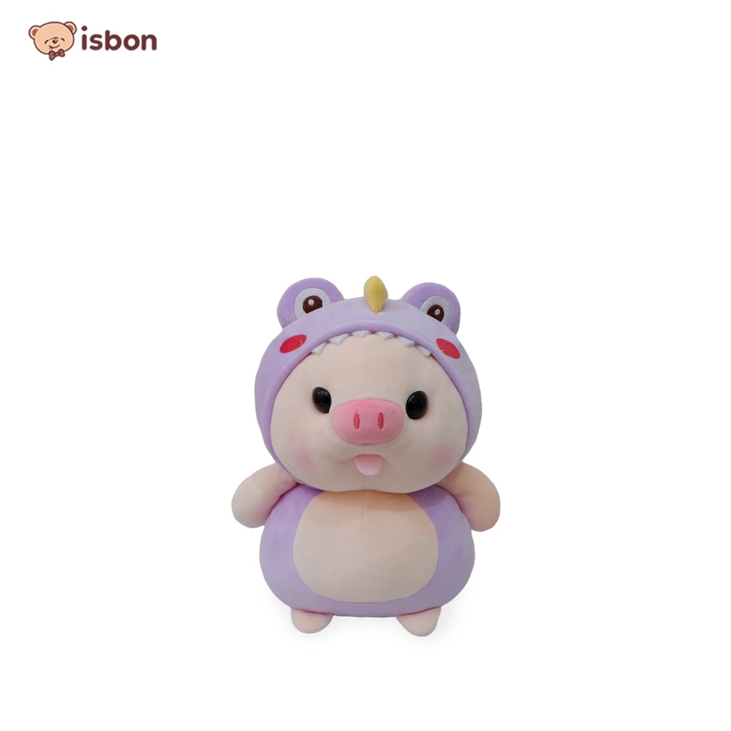 ISTANA BONEKA Babi Pig Hoodie 25cm squishy halus premium besar lucu piggy pig soft plush premium