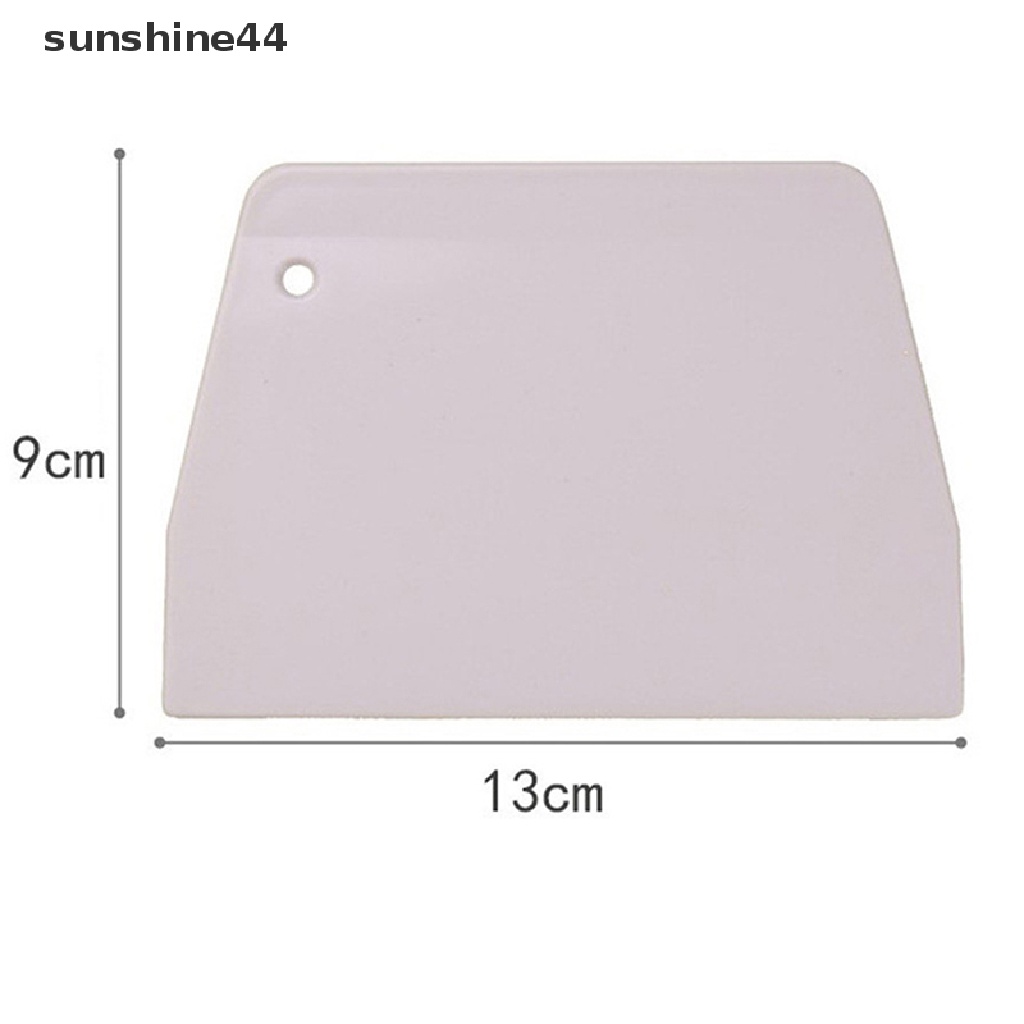 Sunshine 1pc Spatula Pemotong Adonan Kue Bahan Plastik