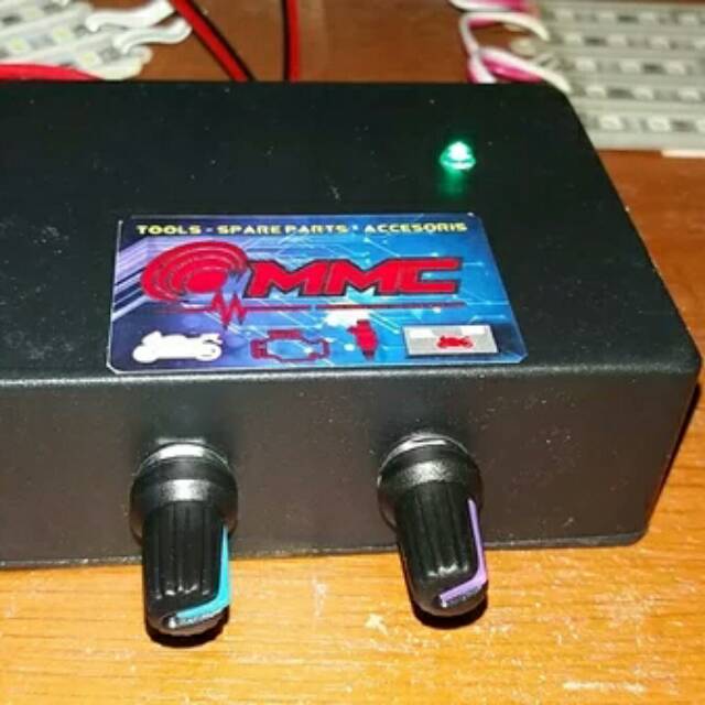 Modul lampu strobo model patroli polisi