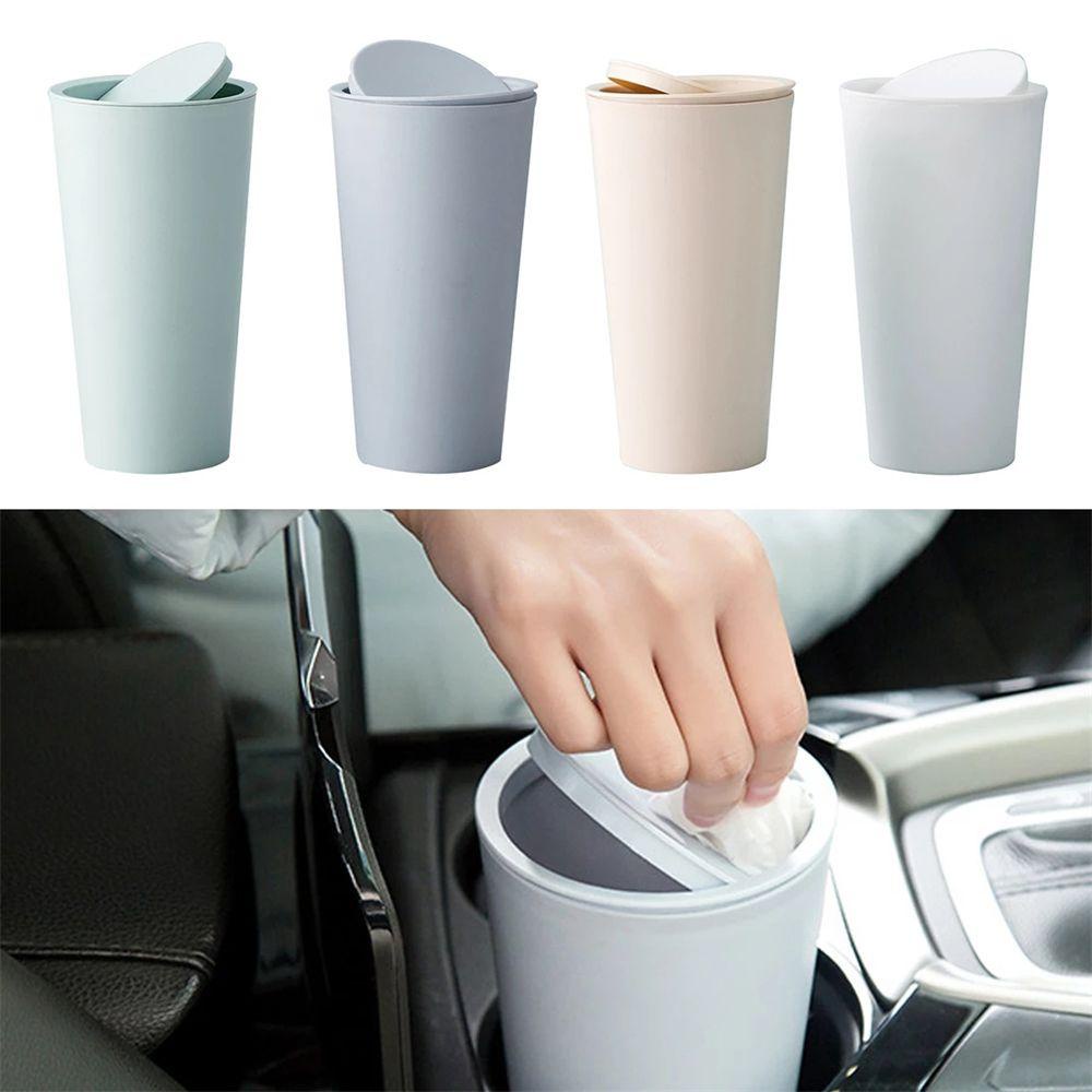 LANFY Durable Car Garbage Can Auto Cars Garbage Dust Case Car Garbage Bin Stowing Tidying Automobiles Interior Home Room House Interior Accessories Storage Box Container Holder Organizer Trash Holder/Multicolor