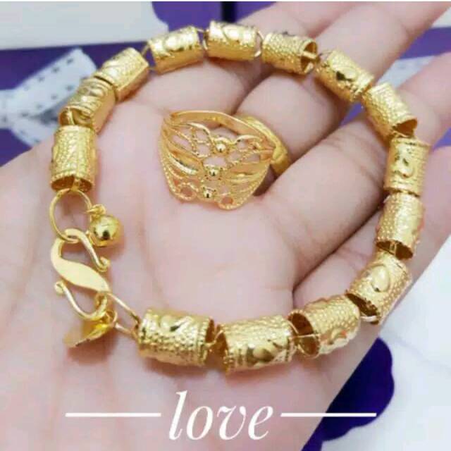 Xuping lapis emas 24k 002