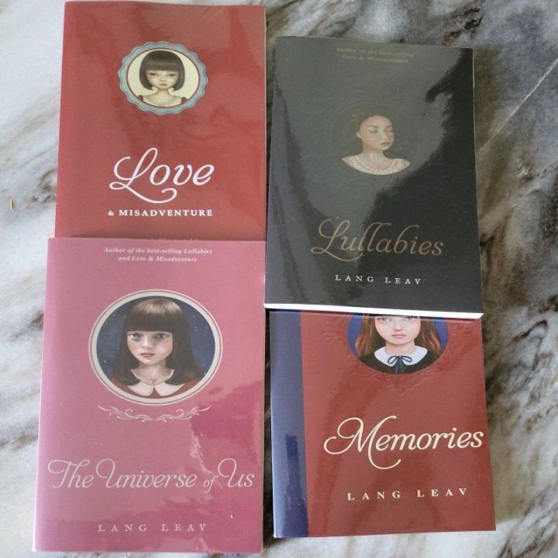 Lang leav - love & misadventure , the universe of us , memories , lullabies