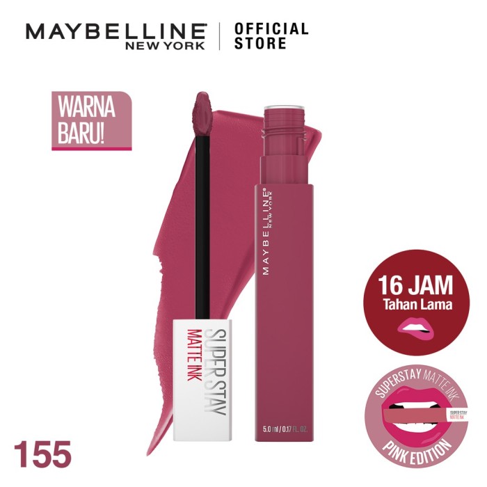 Maybelline Liquid Matte Lipstick Make Up Superstay BPOM