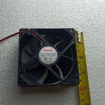 kipas pendingin 9 cm DC 12v 12 v kipas power amplifier kipas ampli kipas cpu kipas pendingin barang 