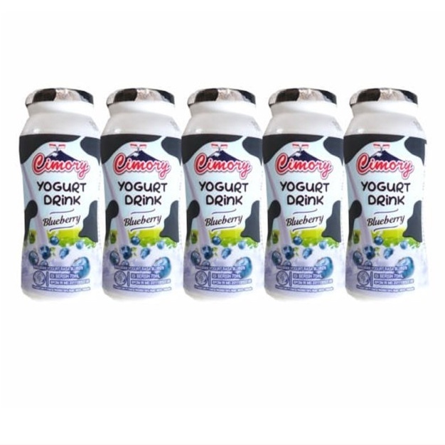 Jual CIMORY Mini Yogurt banded isi 5 x @70 ml (Blueberry) | Shopee ...