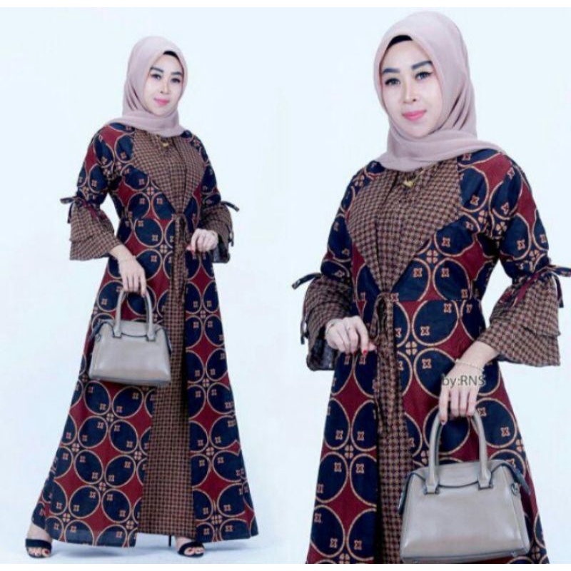 GAMIS BATIK MODERN MODEL BUSUI JAZ JUMBO LD 130 LD 140 LD 150