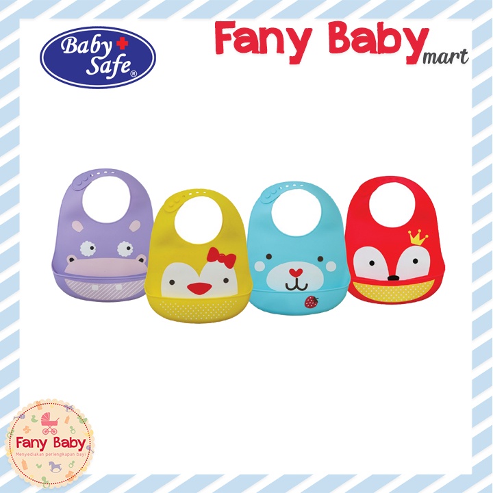 BABY SAFE SILICON BIB BIB04