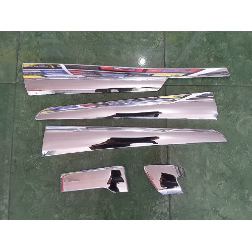 Panel Interior All New INNOVA Reborn Dashboard 5pcs Chrome