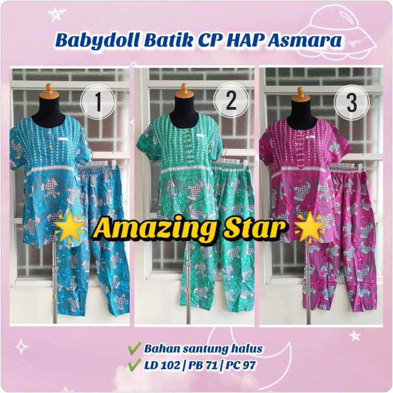 Babydoll Batik CP HAP Asmara