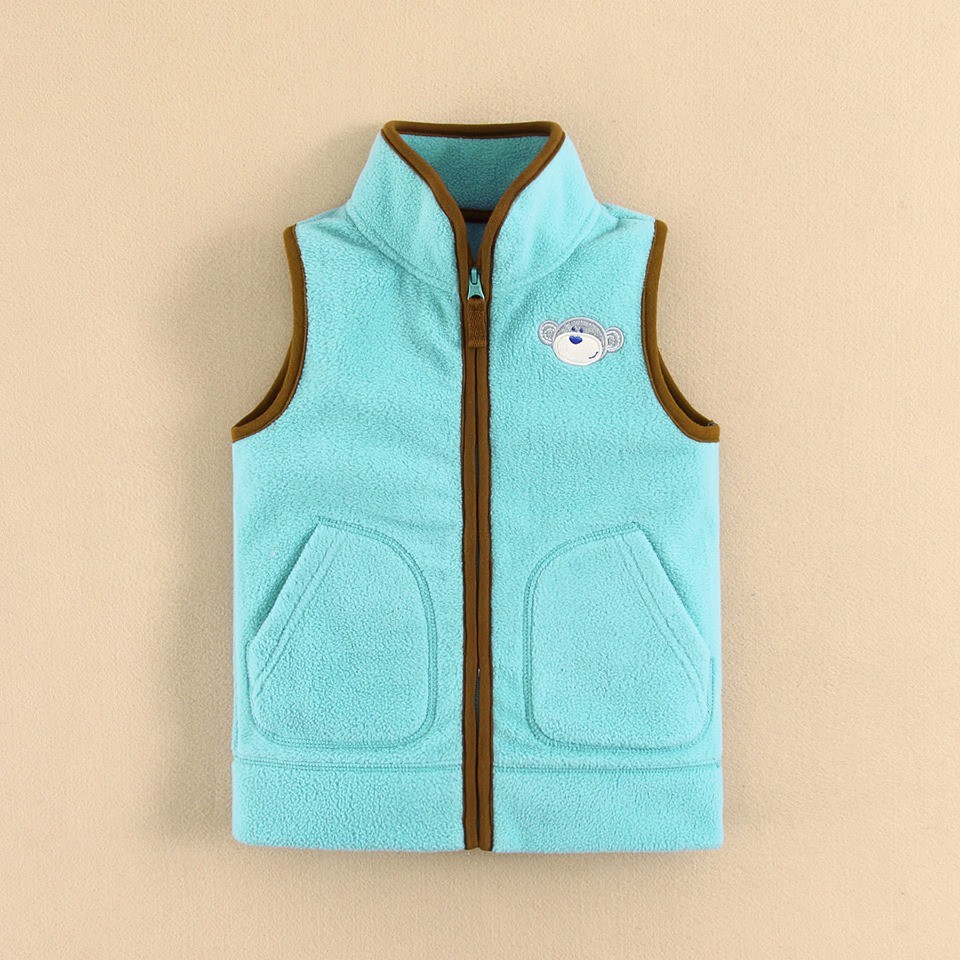 KID VEST BEAR BLUE / JAKET KUTUNG / MOM&amp;BAB